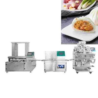 Automated Steamed Bun Production Line Baozi Making Machine CE ISO9001